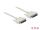 DELOCK Serielles Kabel D-Sub 25 Stecker zu Stecker 0,5m
