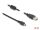 DeLOCK 3m, USB 2.0-A/USB 2.0 Mini-B USB Kabel USB A Mini-USB B 0,48 Gbit/s Schwarz
