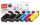 Peach PI200-487 Druckerpatrone 6 Stück(e) Standardertrag Schwarz, Cyan, Magenta, Gelb