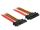 DeLOCK 84921 SATA-Kabel 1 m SATA 22-pin Schwarz, Orange, Rot, Gelb