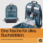HP Reise-Laptop-Rucksack, 18 Liter, 39,6 cm (15,6 Zoll), Iron Grey