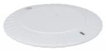 Manhattan Kabelloses Induktionsladegerät 5 W, Qi™-zertifizierter Wireless Charger, sichere Ladung mit 5 W (5 V/1 A), rundes Ladepad, weiß