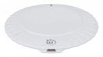 Manhattan Kabelloses Induktionsladegerät 5 W, Qi™-zertifizierter Wireless Charger, sichere Ladung mit 5 W (5 V/1 A), rundes Ladepad, weiß