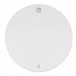 Manhattan Kabelloses Induktionsladegerät 5 W, Qi™-zertifizierter Wireless Charger, sichere Ladung mit 5 W (5 V/1 A), rundes Ladepad, weiß