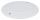 Manhattan Kabelloses Induktionsladegerät 5 W, Qi™-zertifizierter Wireless Charger, sichere Ladung mit 5 W (5 V/1 A), rundes Ladepad, weiß