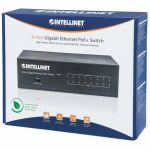 Intellinet 8-Port Gigabit Ethernet PoE+ Switch, IEEE...