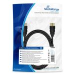 MediaRange MRCS196 HDMI-Kabel 2 m HDMI Typ A (Standard)...