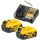 DEWALT Akku-Kit (2x 18V/5Ah plus DCB1104)