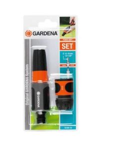 Gardena 18288-20 Garten-Wasserspritzpistole Garten Wassersprühdüse Beige, Grau, Orange