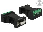 DELOCK Konverter 1x RS-232 > 1x RS-422/485 ESD Schutz...