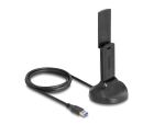 DELOCK Wi-Fi 6 Dualband WLAN USB Adapter AX1800 1201+574Mbps