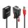 Lindy 38184 Videokabel-Adapter 0,2 m DVI-D VGA (D-Sub) + USB Schwarz, Orange