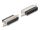 DELOCK Adapter D-Sub25> D-Sub25 St/Bu Montagesatz rot