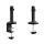 LogiLink BP0030 Flachbildschirm-Tischhalterung 68,6 cm (27") Tisch/Bank Schwarz