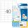 HERMA Etiketten Premium A4 48.5x25.4 mm weiß Papier matt 1000 St.