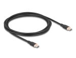 DELOCK USB 2.0 Kabel USB Typ-C St > St PD 3.0 60W 2,5m schw.