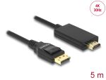 DELOCK Displayport Kabel DP -> HDMI St/St 4K 5.00m schwarz