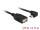 DELOCK USB Kabel A -> Mini-B Bu/St 0.50m 90° OTG sw
