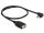 DELOCK USB Kabel A -> Mini-B Bu/St 0.50m 90° OTG sw