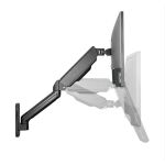 Techly ICA-LCD G112E Flachbildschirm-Tischhalterung 81,3 cm (32") Wand Schwarz