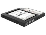 DELOCK Einbaurahmen 5,25" Slim für 2,5" SATA HDD