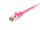 Equip Cat.6A S/FTP Patchkabel, 10m, Pink