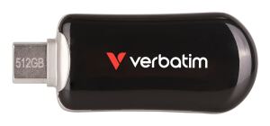 Verbatim 30227 USB-Stick 512 GB USB Typ-C 3.2 Gen 1 (3.1 Gen 1) Schwarz