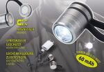 TROIKA ECO RUN Grau Magnetische Befestigung Taschenlampe SMD LED
