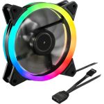 Sharkoon Lüfter 120*120*25 SHARK Blades RGB schwa