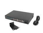 Lanberg RSFE-16P-2C-150 Netzwerk-Switch Unmanaged Gigabit...