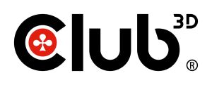 CLUB3D CSV-2542 12-1 USB-C® Quad DisplayLink Dockingstation 2x DisplayPort™ 8K60Hz + 2x HDMI™ 4K60Hz PD3.0 100 W Ethernet 2.5G