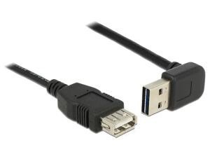 DeLOCK 1m, USB 2.0-A - USB 2.0-A USB Kabel USB A 0,48 Gbit/s Schwarz