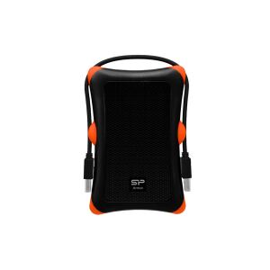 Silicon Power Armor A30 HDD / SSD-Gehäuse Schwarz, Orange