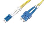 Digitus LWL Singlemode Patchkabel, LC / SC
