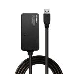 Lindy 43159 Schnittstellen-Hub USB 3.2 Gen 1 (3.1 Gen 1) Type-A 5000 Mbit/s Schwarz