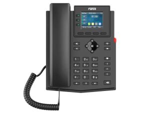 Fanvil X303W IP-Telefon Schwarz 4 Zeilen LCD WLAN