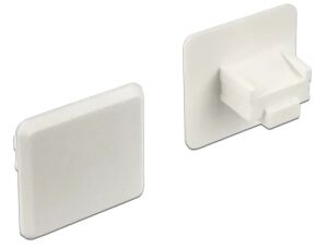 DELOCK Staubschutz für RJ45-Bu. o.Griff 10 St. weiß