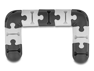 DELOCK Kabelhalter selbstklebend modular Set 9 Stück