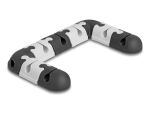 DELOCK Kabelhalter selbstklebend modular Set 9 Stück