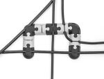 DELOCK Kabelhalter selbstklebend modular Set 9 Stück