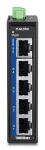 Trendnet TI-GLC50 Netzwerk-Switch Unmanaged Gigabit Ethernet (10/100/1000) Schwarz