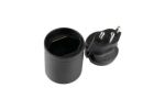 Kabelmeister SKA-6002PS Kabeladapter Swiss mains plug type J Schwarz