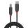 Lindy 36672 USB Kabel USB 2.0 1 m USB A USB B 0,48 Gbit/s Schwarz