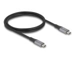 DeLOCK 81191 USB Kabel USB4 Gen 2x2 1 m USB C 40 Gbit/s...