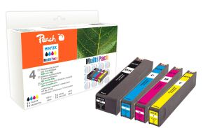 Peach PI300-750 Druckerpatrone 4 Stück(e) Kompatibel Hohe (XL-) Ausbeute Schwarz, Cyan, Magenta, Gelb