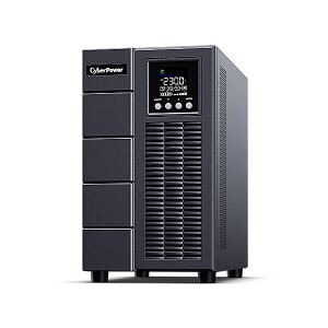 CyberPower OLS3000EA-DE Doppelwandler Online USV 3000VA/2700W Tower, ECO Mode, LCD, USB, Expansion Port für opt. Netzwerkkarten, Anschluss f. opt. Batterieerweiterung