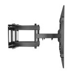 Manhattan Universal Wandhalterung für Großbildschirme, neig- und schwenkbar, Für Flachbildschirme und Curved Displays von 60" bis 100"* und bis zu 80 kg, neig- und schwenkbar sowie horizontal justierbar, schwarz