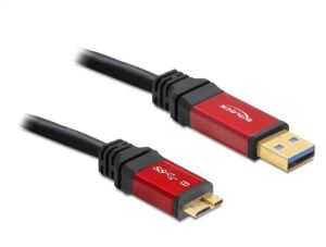 DeLOCK 3.0m 3.0 USB A-micro-B USB Kabel USB 3.2 Gen 1 (3.1 Gen 1) 3 m Micro-USB B 5 Gbit/s