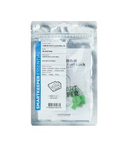 Smartkeeper BL04P1GN Schnittstellenblockierung USB Typ-B Grün Kunststoff 10 Stück(e)