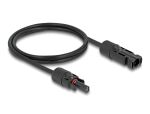 DELOCK DL4 Solar Kabel 6 mm Stecker zu Buchse 1 m schwarz